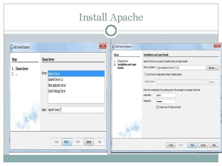 Install Apache  Install Apache