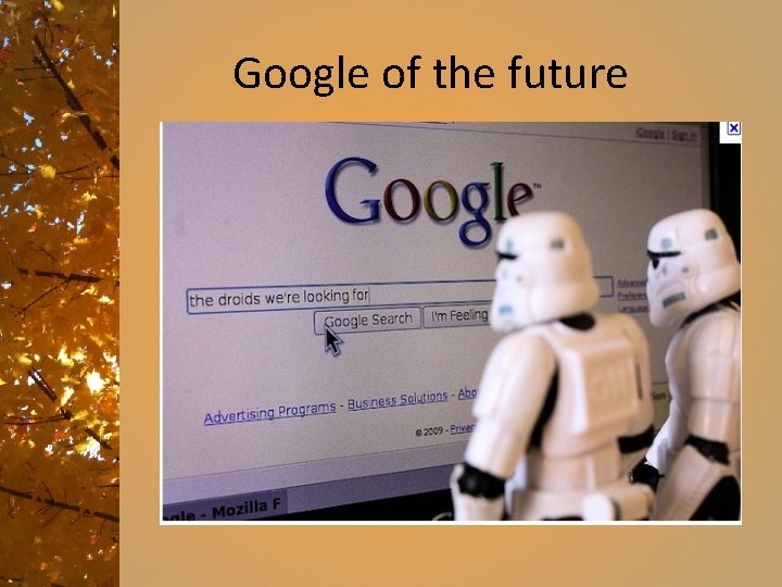 Google of the future 