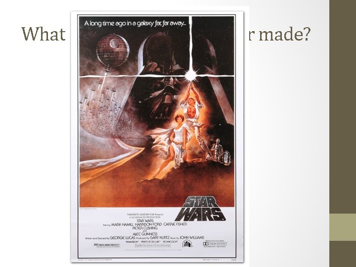 What is the greatest film ever made? 