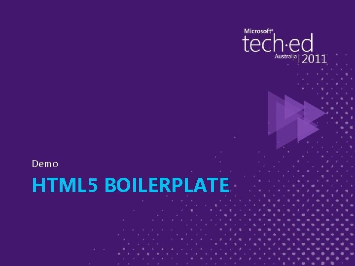 Demo HTML 5 BOILERPLATE 