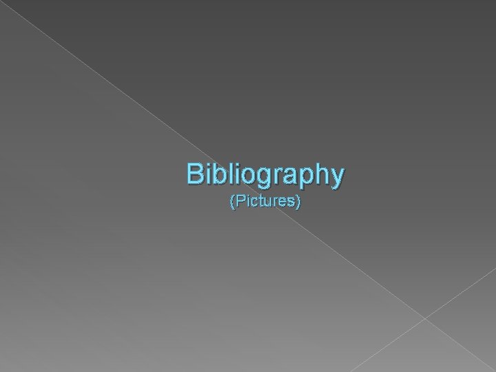 Bibliography (Pictures) 