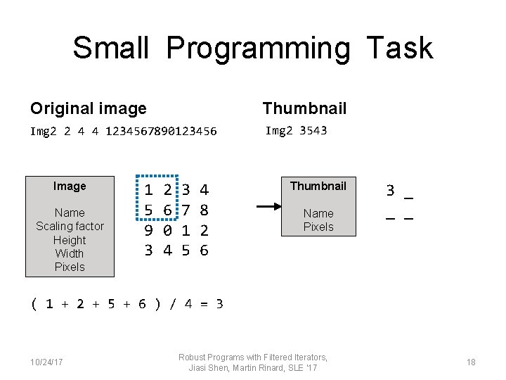 Small Programming Task Original image Thumbnail Img 2 2 4 4 1234567890123456 Img 2
