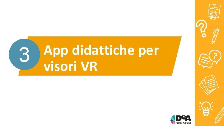 3 App didattiche per visori VR 