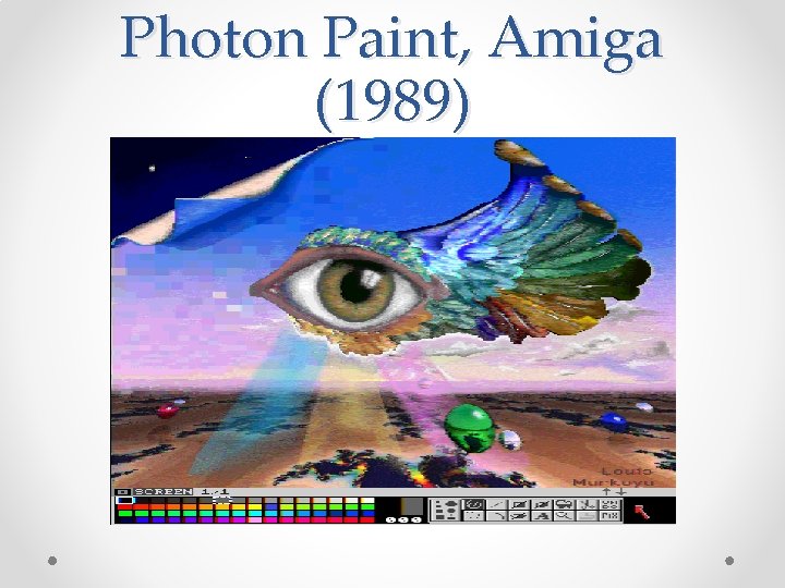 Photon Paint, Amiga (1989) 