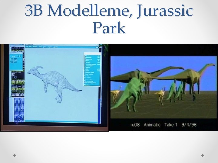 3 B Modelleme, Jurassic Park 