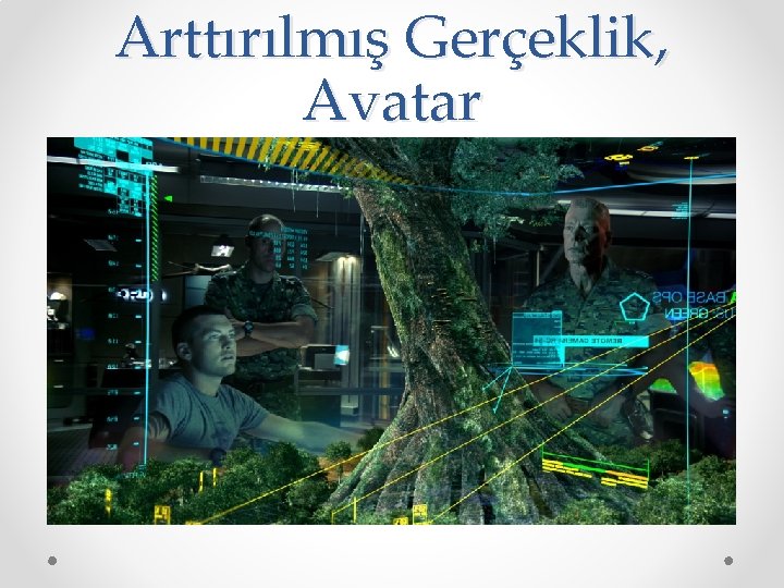 Arttırılmış Gerçeklik, Avatar 