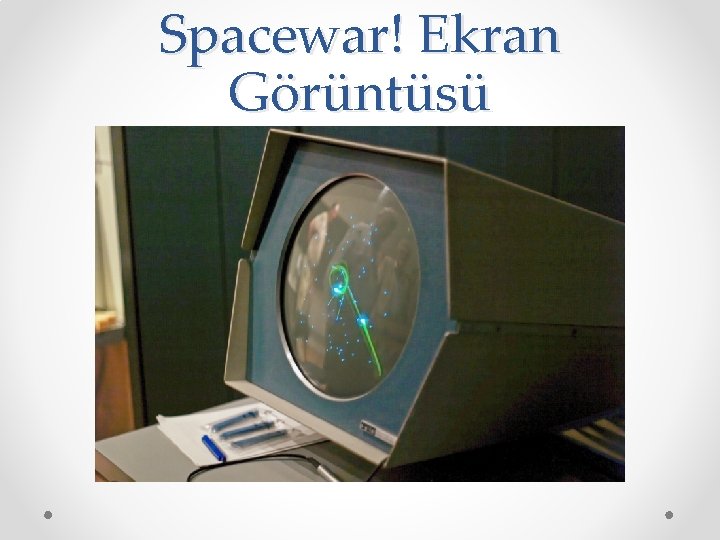 Spacewar! Ekran Görüntüsü 