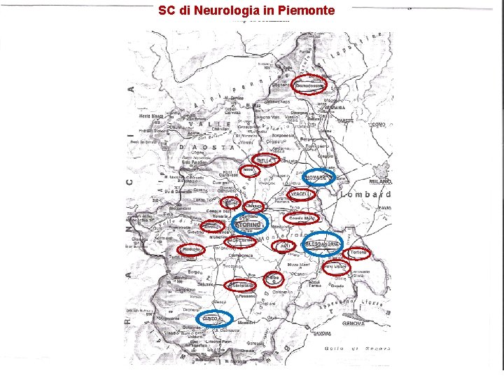 SC di Neurologia in Piemonte 