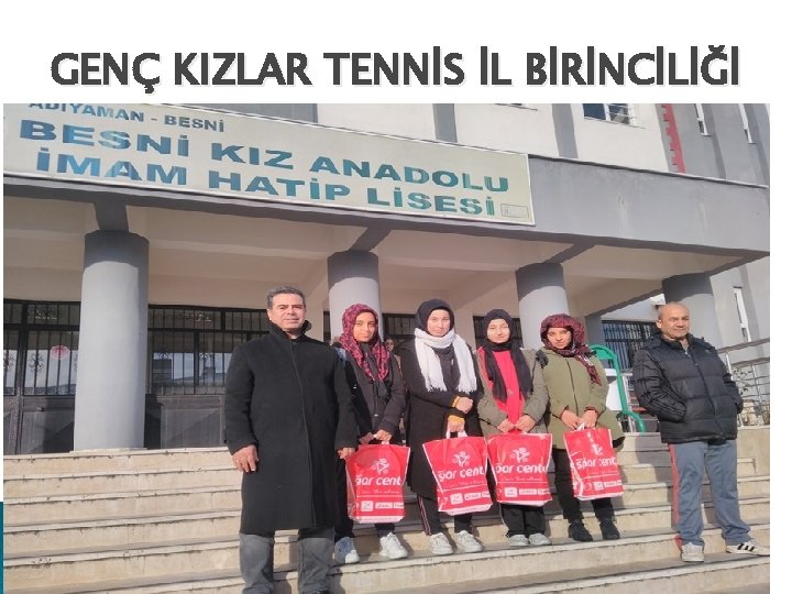 GENÇ KIZLAR TENNİS İL BİRİNCİLİĞİ 