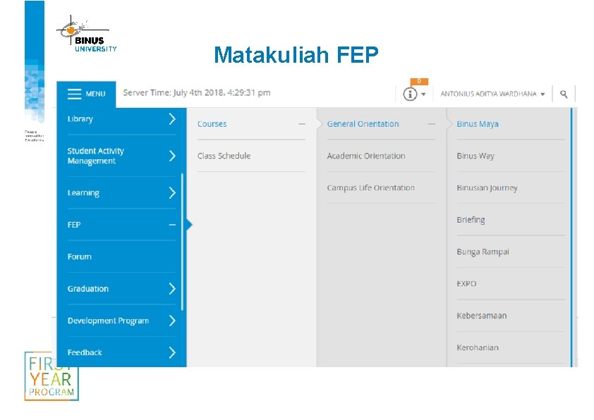 Matakuliah FEP 