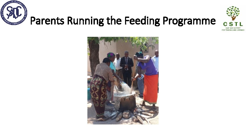 Parents Running the Feeding Programme 