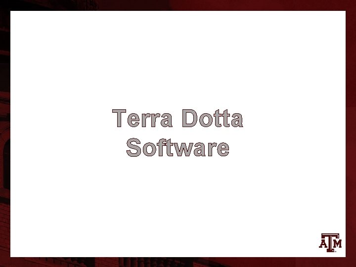 Terra Dotta Software 