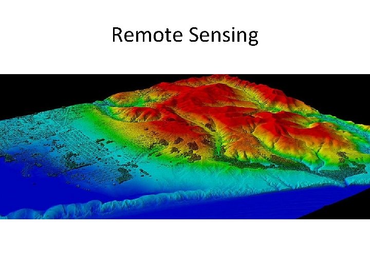 Remote Sensing 