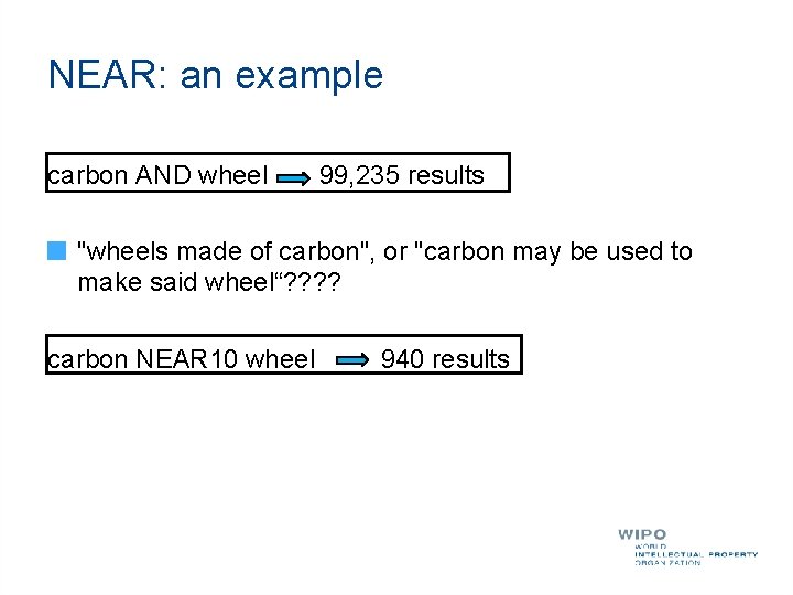 NEAR: an example carbon AND wheel 99, 235 results "wheels made of carbon", or