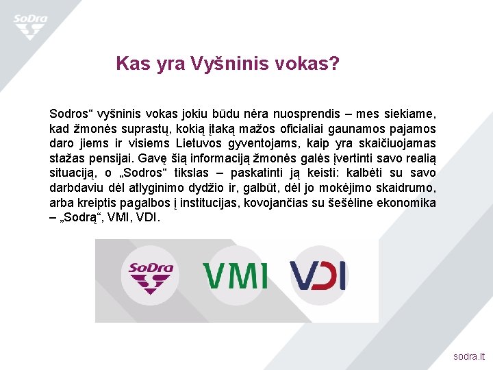 Kas yra Vyšninis vokas? Sodros“ vyšninis vokas jokiu būdu nėra nuosprendis – mes siekiame,