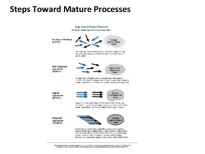 Steps Toward Mature Processes 
