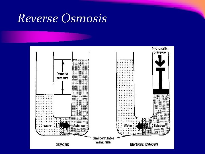 Reverse Osmosis 