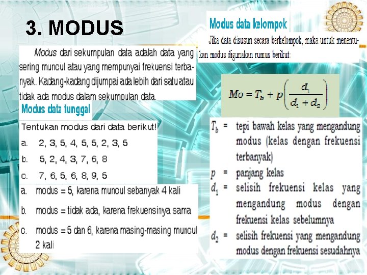 3. MODUS 