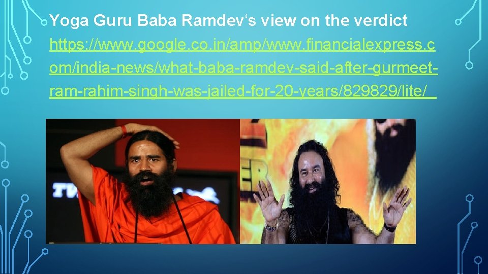 Yoga Guru Baba Ramdev‘s view on the verdict https: //www. google. co. in/amp/www. financialexpress.