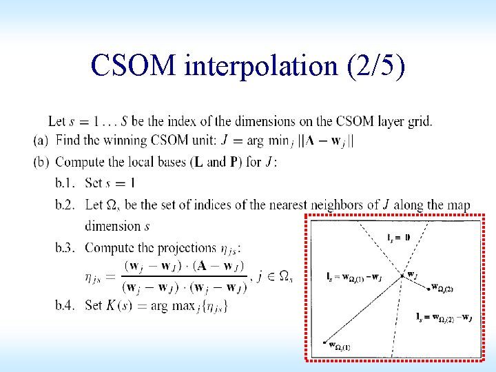 CSOM interpolation (2/5) CSOM interpolation (2/5)
