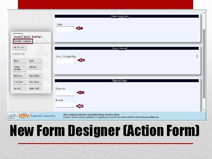 New Form Designer (Action Form) 