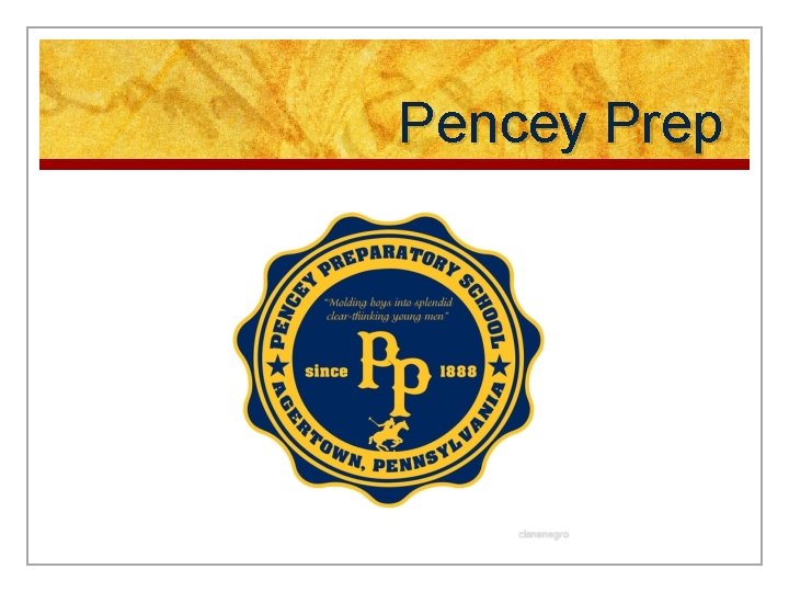 Pencey Prep 