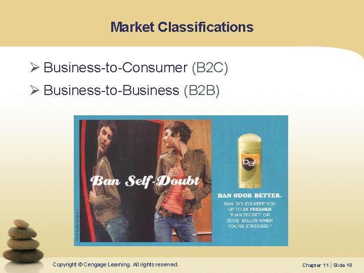 Market Classifications Ø Business-to-Consumer (B 2 C) Ø Business-to-Business (B 2 B) Copyright ©