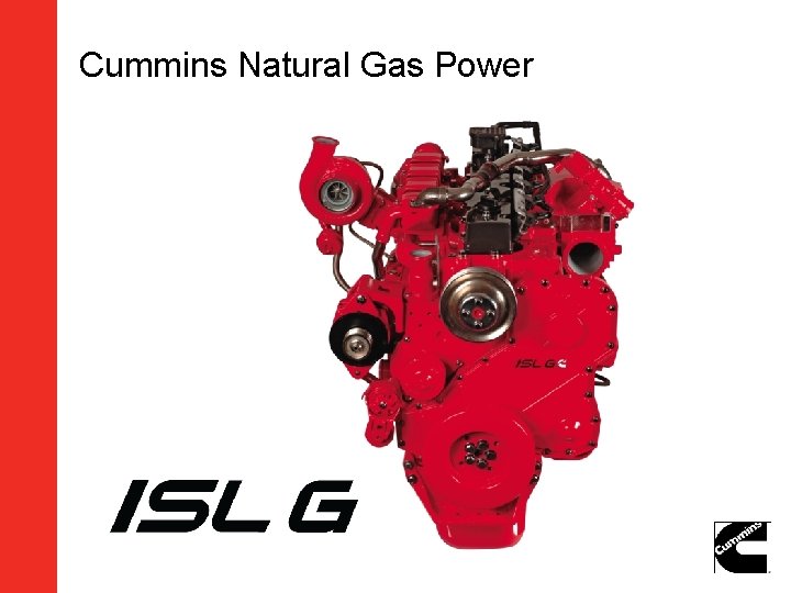 Cummins Natural Gas Power 