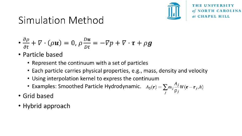 Simulation Method • 