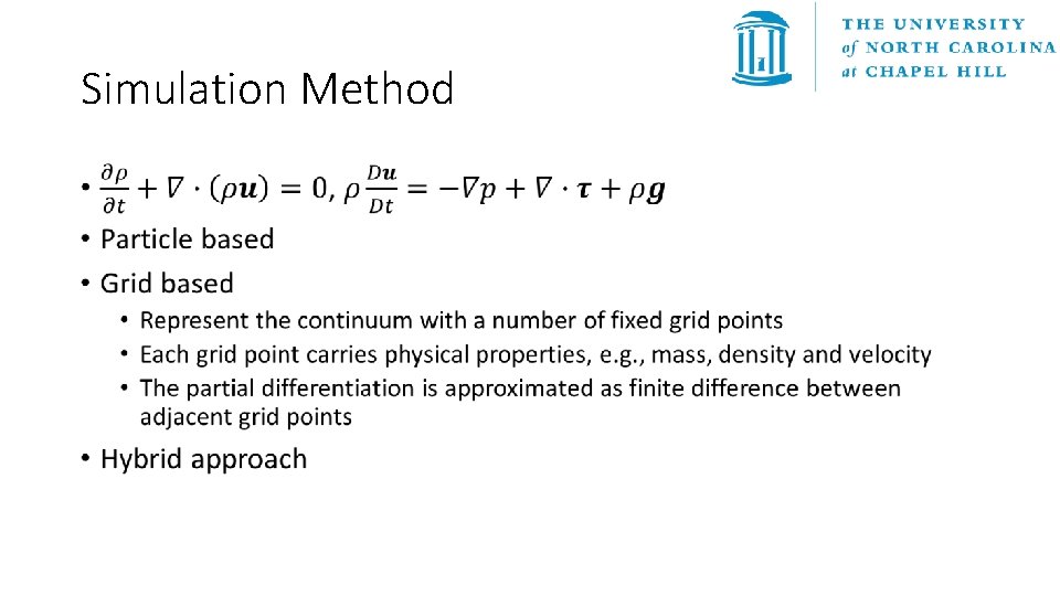 Simulation Method • 