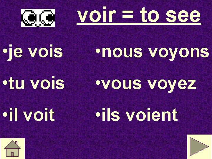 LES VERBES REGULIERS LES VERBES IRREGULIERS chanter manger