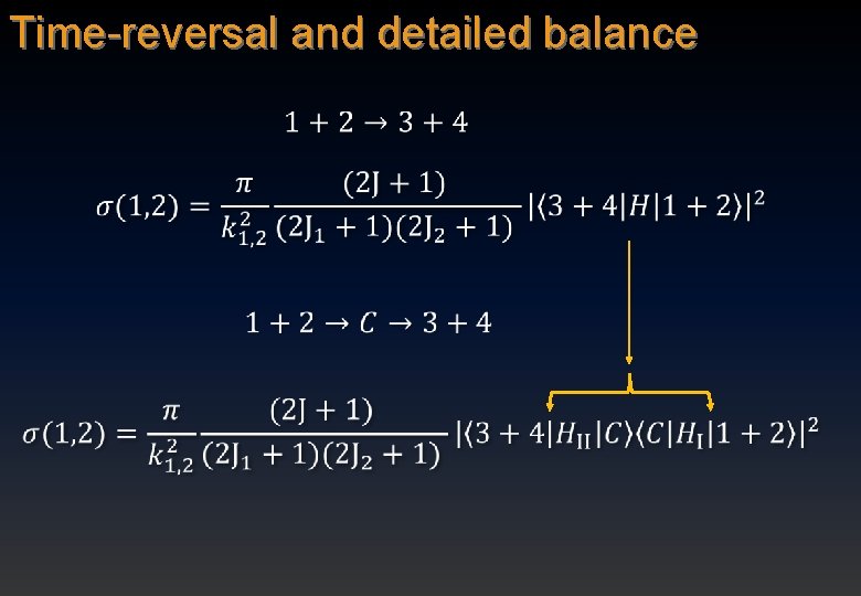 Time-reversal and detailed balance 