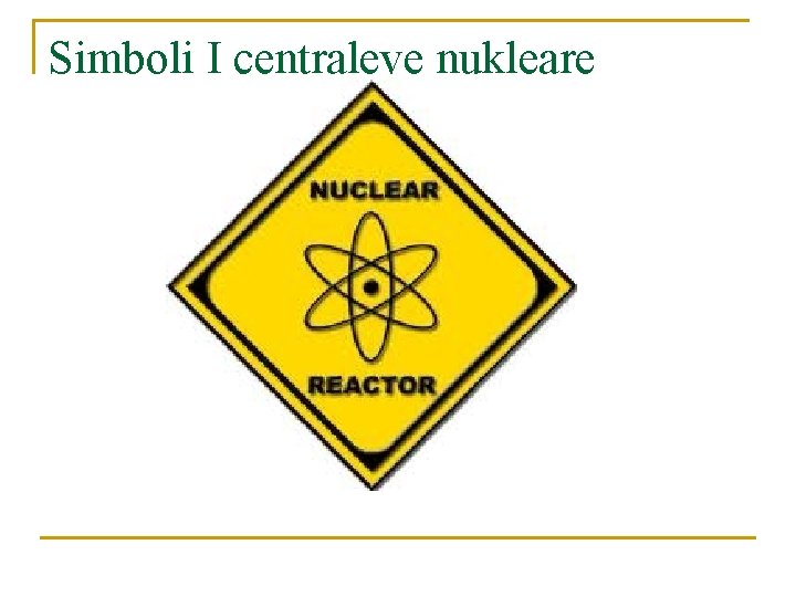 Simboli I centraleve nukleare 