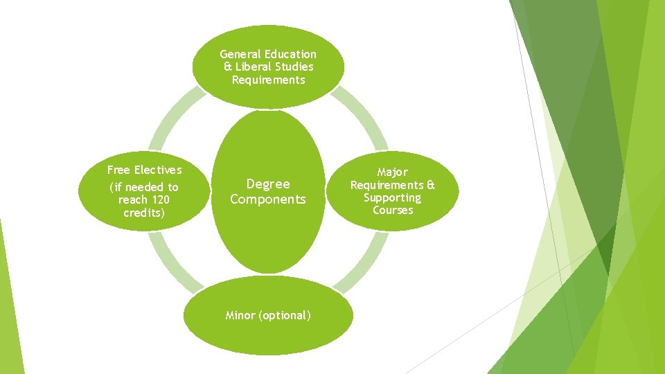 General Education & Liberal Studies Requirements Free Electives (if needed to reach 120 credits)