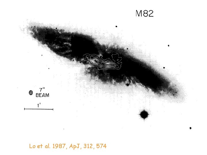 Lo et al. 1987, Ap. J, 312, 574 