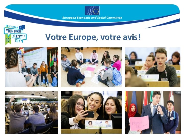 Votre Europe, votre avis! 