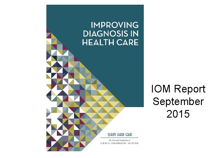IOM Report September 2015 