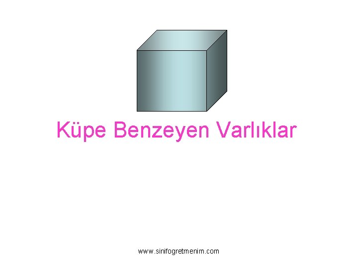 Küpe Benzeyen Varlıklar www. sinifogretmenim. com 