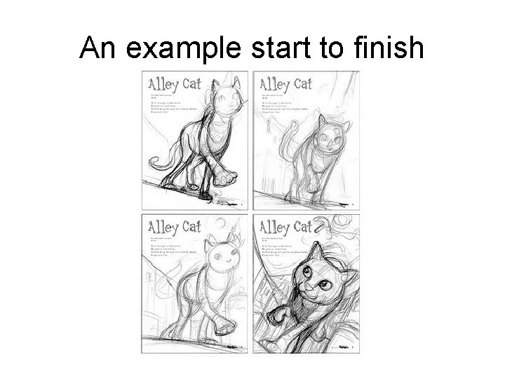 An example start to finish 