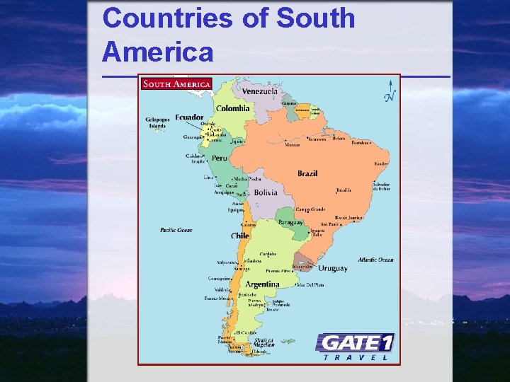 Countries of South America 