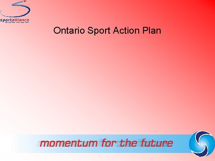 Ontario Sport Action Plan 