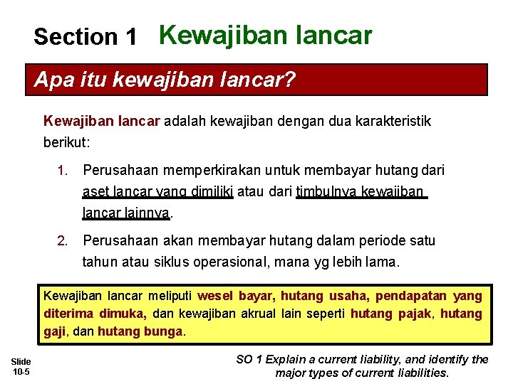 Slide 10 1 Chapter 10 Kewajiban Financial Accounting