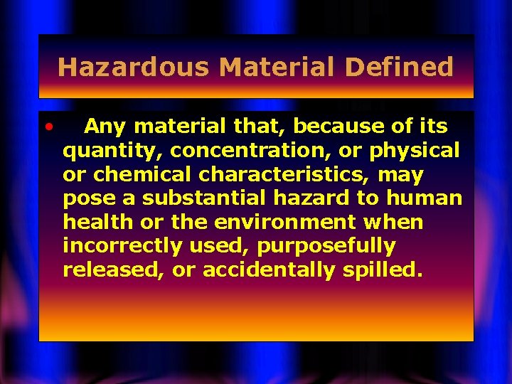 Hazardous Materials Communication Program Employee RighttoKnow