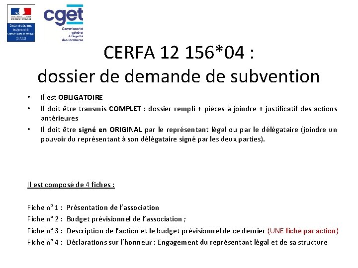 Remplir efficacement un dossier de demande de subvention