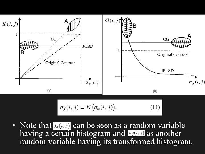  • Note that can be seen as a random variable having a certain