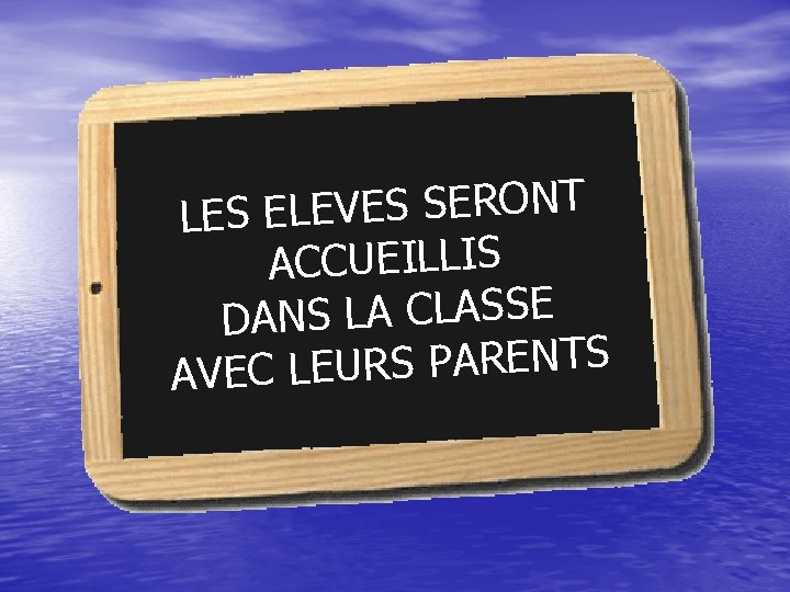 T N O R E S S E V E LES ACCUEILLIS E S