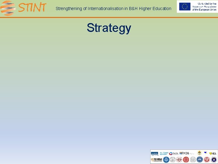 Strengthening of Internationalisation in B&H Higher Education Strategy 