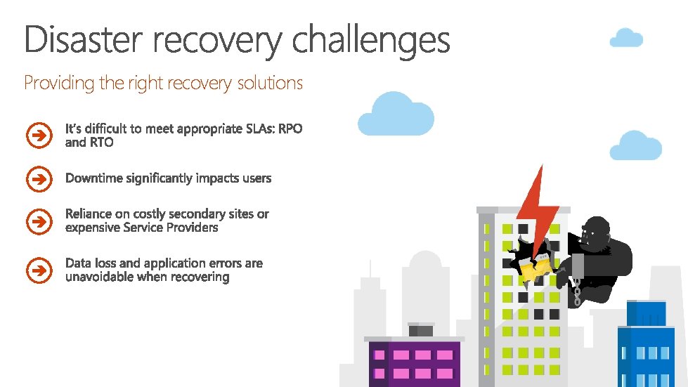 Providing the right recovery solutions 