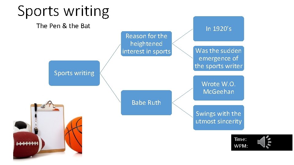 Sports writing The Pen & the Bat Reason for the heightened interest in sports