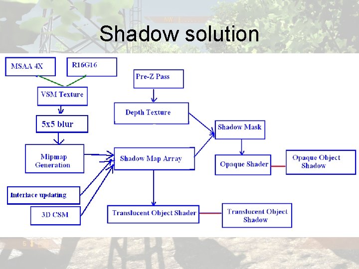 Shadow solution 